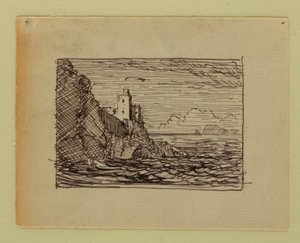 Imaginary Landscape, ca. 1850 by Frederic Edwin Church