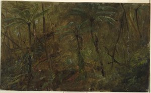 In the Woods of Jamaica, West Indies, 1865 by Frederic Edwin Church