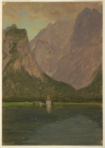 Koenigsee, near Berchtesgaden, Bavaria, 1868 by Frederic Edwin Church