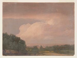 Landscape (Possibly Hudson Valley), 1860–70 by Frederic Edwin Church