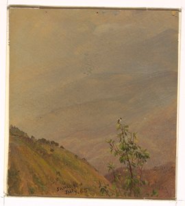 Landscape, July 1865 by Frederic Edwin Church