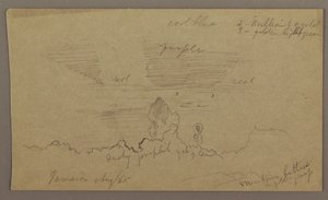 Landscape; Verso: Sky, August 1865