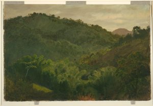 Landscape from Jamaica, West Indies, 1865 by Frederic Edwin Church