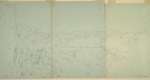 Landscape in El Yeman, 1868 by Frederic Edwin Church