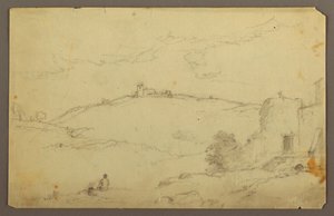 Landscape with Figures, 1885 by Frederic Edwin Church