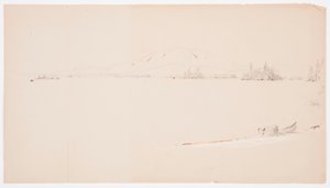 Millinocket Lake, Maine, September 1878 by Frederic Edwin Church