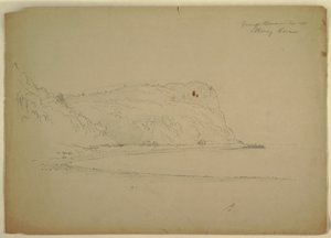 Monkey Cave, 1851 by Frederic Edwin Church