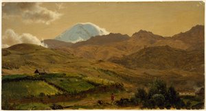 Mount Chimborazo, Ecuador, 1857 by Frederic Edwin Church