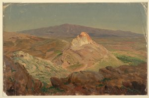 Mount Pentelicus, April 1869 by Frederic Edwin Church