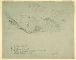 Mountain Peaks near Berchtesgaden, Bavaria, June–July 1868
