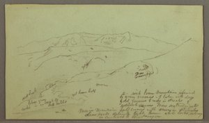 Mountain Range, May possibly 1868 by Frederic Edwin Church