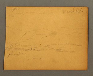 Mountains, March 1856 by Frederic Edwin Church