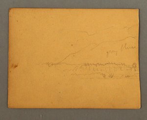 Mountains, possibly 1856