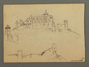 Mountainside, possibly 1868