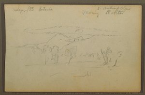 Mt. Altar, Riobamba, Ecuador, September 1853 by Frederic Edwin Church