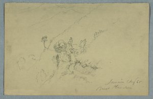 Road through the Blue Mountains, near Homestead, Jamaica, August 1865 by Frederic Edwin Church