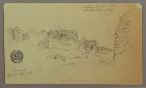 Ruins, April 27, 1868 by Frederic Edwin Church