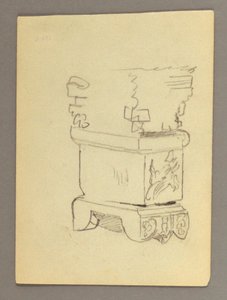 Sarcophagus, Possibly 1868-69