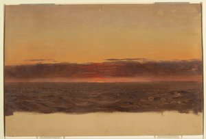 Seascape, 1859 by Frederic Edwin Church