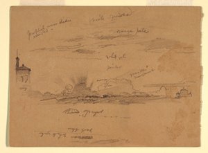 Sketches from Rome, Italy, November 1868 by Frederic Edwin Church