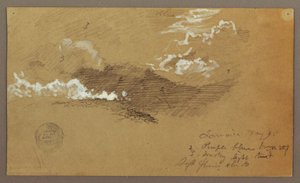 Sky, May 1865 by Frederic Edwin Church