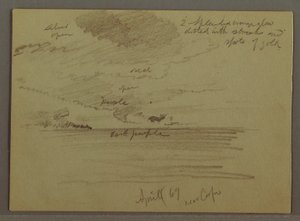 Sky Study over Sea, April 1869