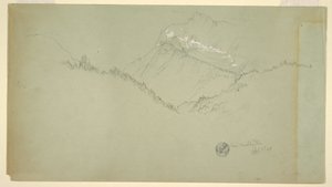 Summit of the Watzmann, near Berchtesgaden, July 9, 1868 by Frederic Edwin Church