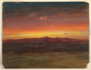 Sunset, 1860–70 by Frederic Edwin Church