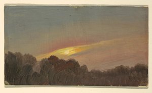Sunset, 1865–66 by Frederic Edwin Church