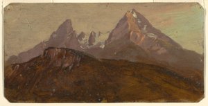 The Watzmann, Berchtesgaden, Bavaria, 1868