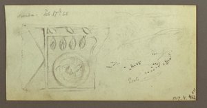 Trees, Scalloped, February possibly 1868 by Frederic Edwin Church