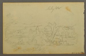 Trees, Cow, 1844