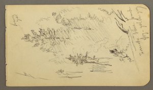 Trees in Fog, possibly 1878