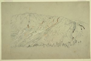 Upper Part of the Great Basin, Mt. Katahdin, September 1877 by Frederic Edwin Church