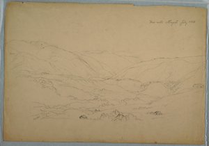 Valley near Ibagué, Colombia, July 1853 by Frederic Edwin Church