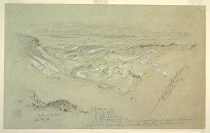 Valley of El Arabah, February 21, 1868 by Frederic Edwin Church