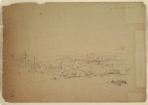 View from Grand Manan Island, Canada, to the Sea, September 1851 by Frederic Edwin Church