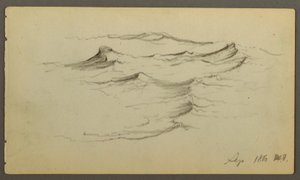 Waves, 1860 by Frederic Edwin Church