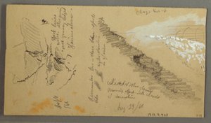 Women Washing at A Trough, Mountains, August 28, 1868 by Frederic Edwin Church