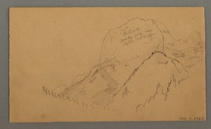 Wooded Peaks, July 27, 1868 by Frederic Edwin Church