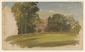 House in Hudson, New York by Frederic Edwin Church