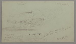 Landscapes near Baalbek, Lebanon by Frederic Edwin Church