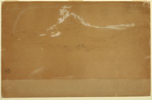 Mount Chimborazo, near Guanojo and Guaranda, Ecuador by Frederic Edwin Church