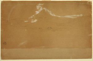 Mount Chimborazo, near Guanojo and Guaranda, Ecuador by Frederic Edwin Church