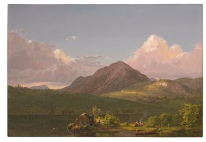 Mount Newport on Mount Desert Island by Frederic Edwin Church