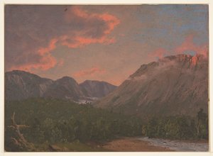 Mountain Landscape at Sunset by Frederic Edwin Church
