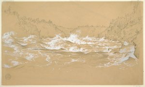 Niagara River Gorge by Frederic Edwin Church