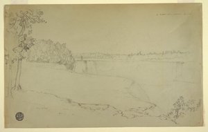Studies. The Niagara Falls by Frederic Edwin Church