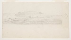 Study for a Painting of Niagara Falls by Frederic Edwin Church