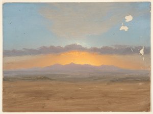 Sunset by Frederic Edwin Church